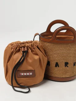 Borsa Tropicalia Marni in pelle e rafia
