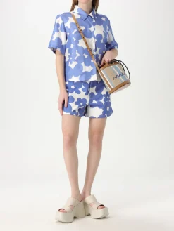 Borsa Tropicalia Mini Marni in pelle e canvas