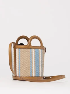 Borsa Tropicalia Mini Marni in pelle e canvas