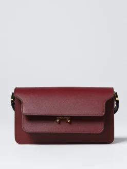 Borsa Trunk Marni in pelle saffiano