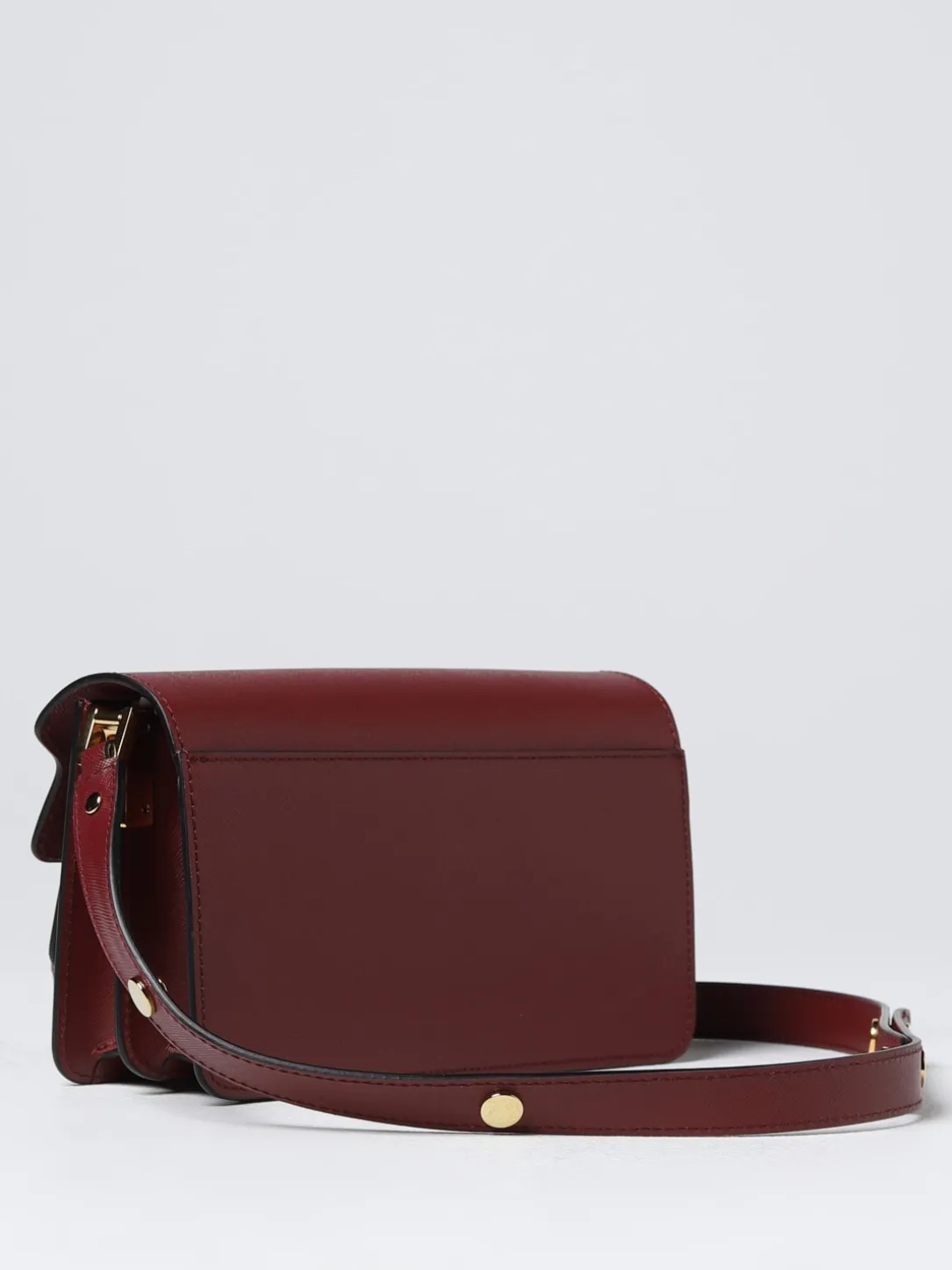 Borsa Trunk Marni in pelle saffiano
