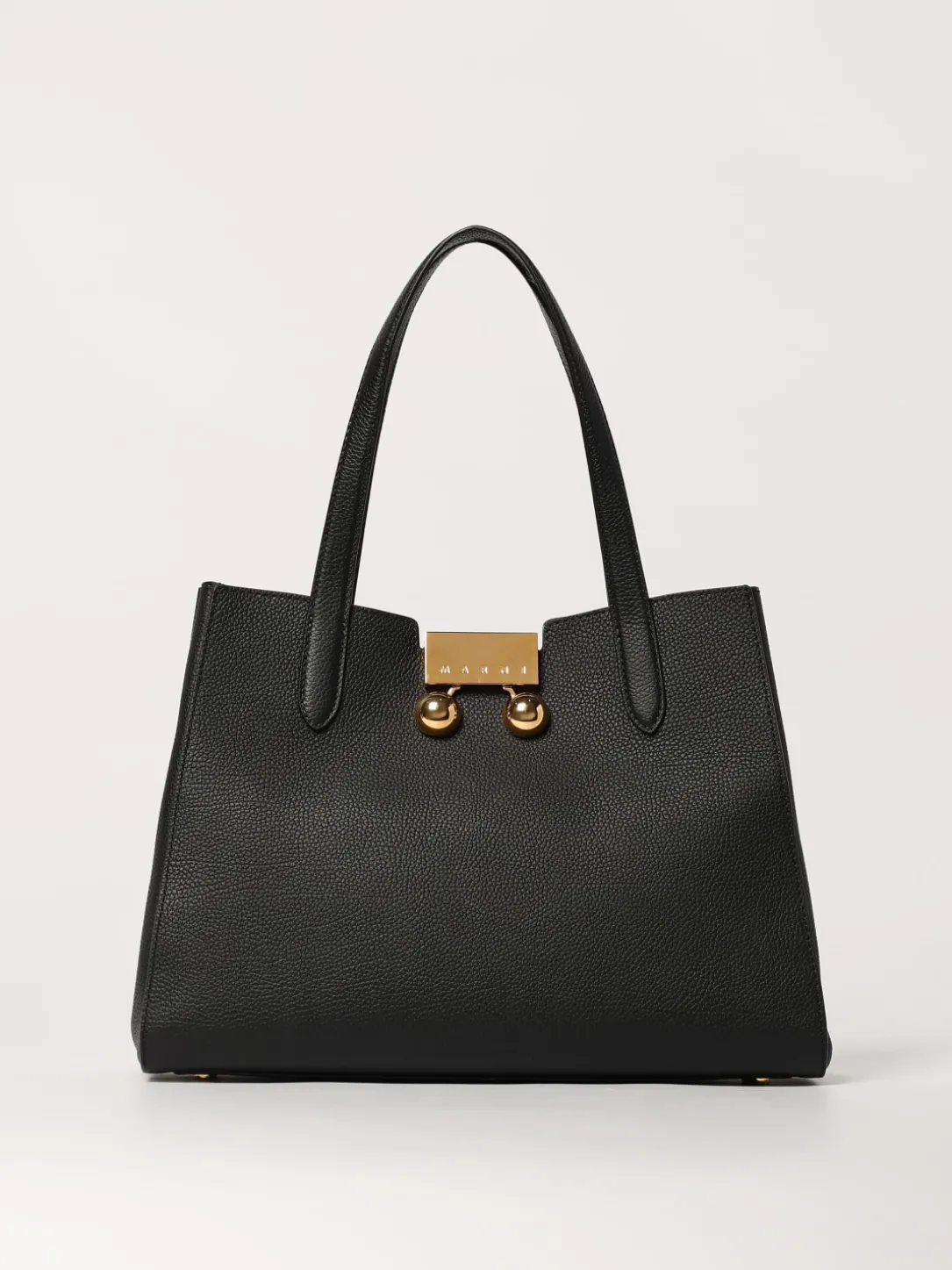 Borsa Trunkaroo Tote Marni in pelle a grana