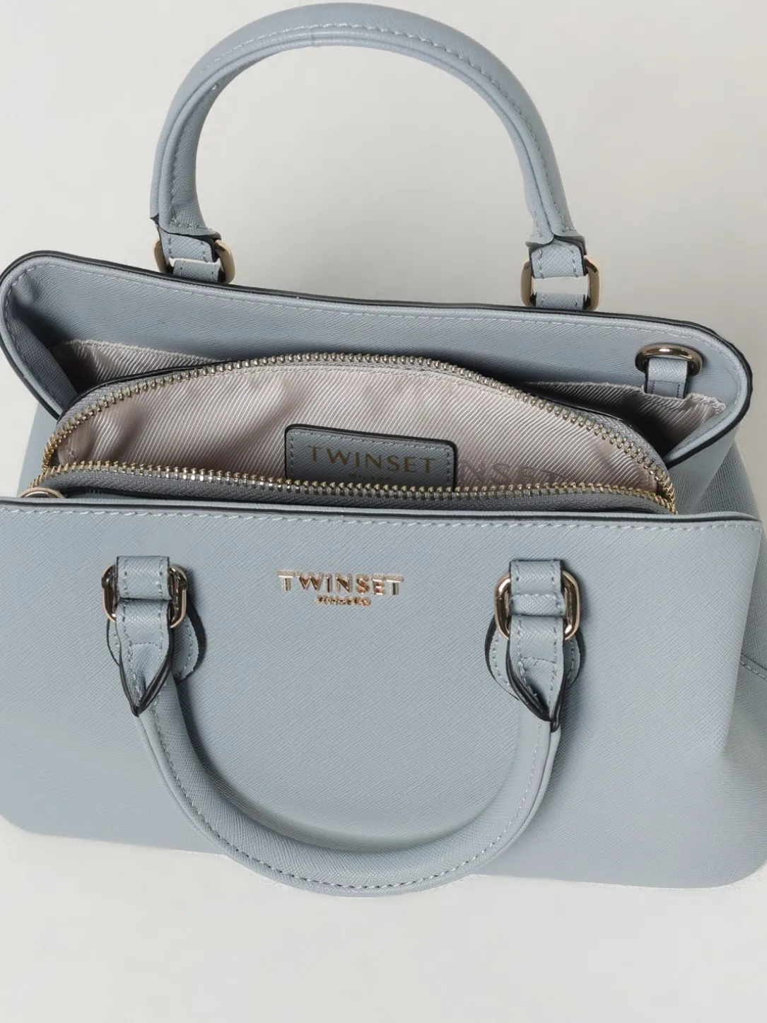 Borsa Twinset in pelle sintetica saffiano