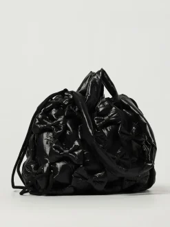 Borsa Vic Matié in nylon a rete con fiocchi applicati