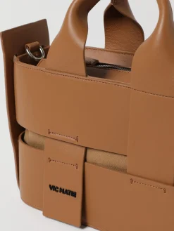 Borsa Vic Matiè in pelle intrecciata