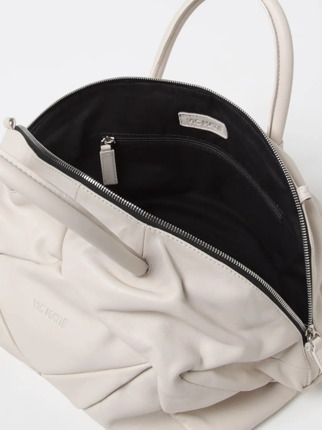 Borsa Vic Matiè in pelle trapuntata