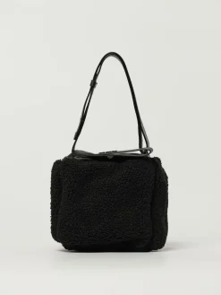 Borsa Vic Matié in shearling e pelle