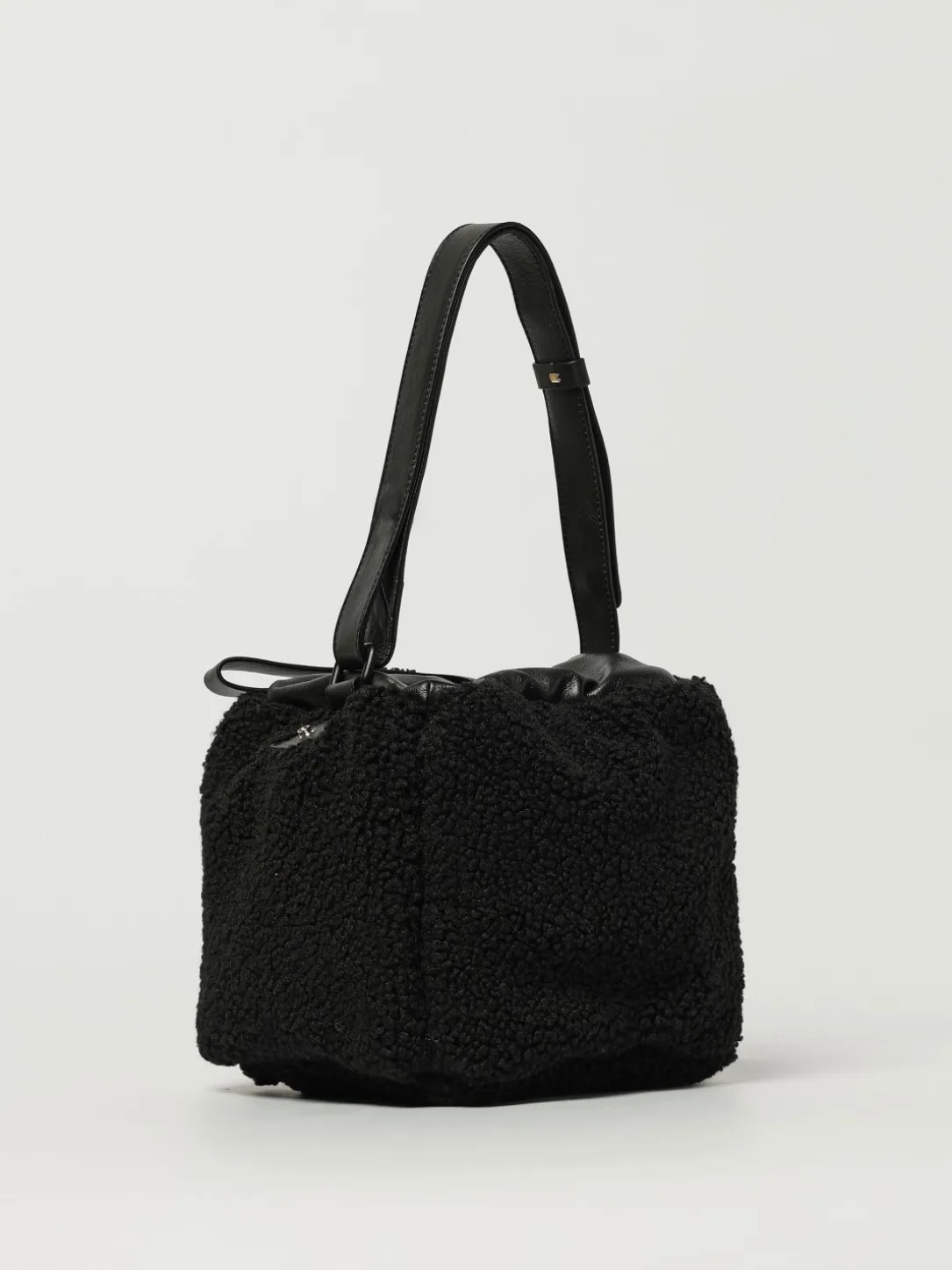 Borsa Vic Matié in shearling e pelle