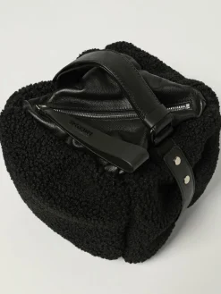 Borsa Vic Matié in shearling e pelle