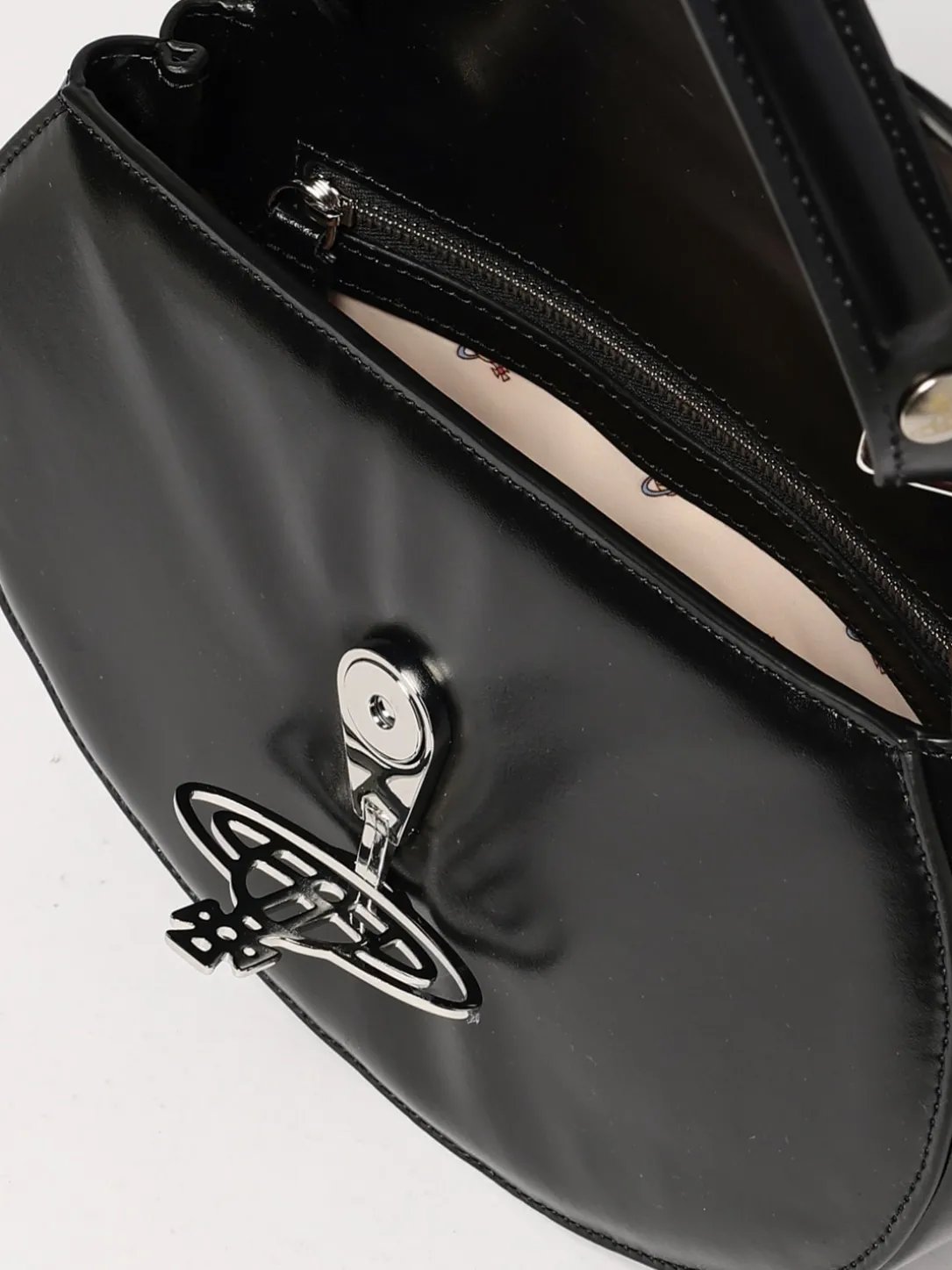 Borsa Vivienne Westwood in pelle spazzolata