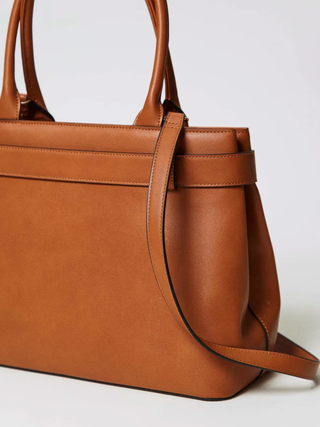 Borsa Voyage Twinset in pelle sintetica