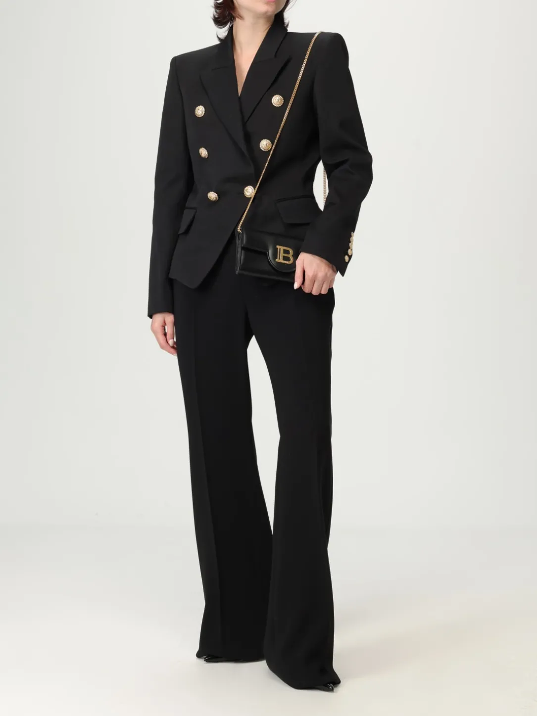 Borsa wallet B-Buzz Balmain in pelle