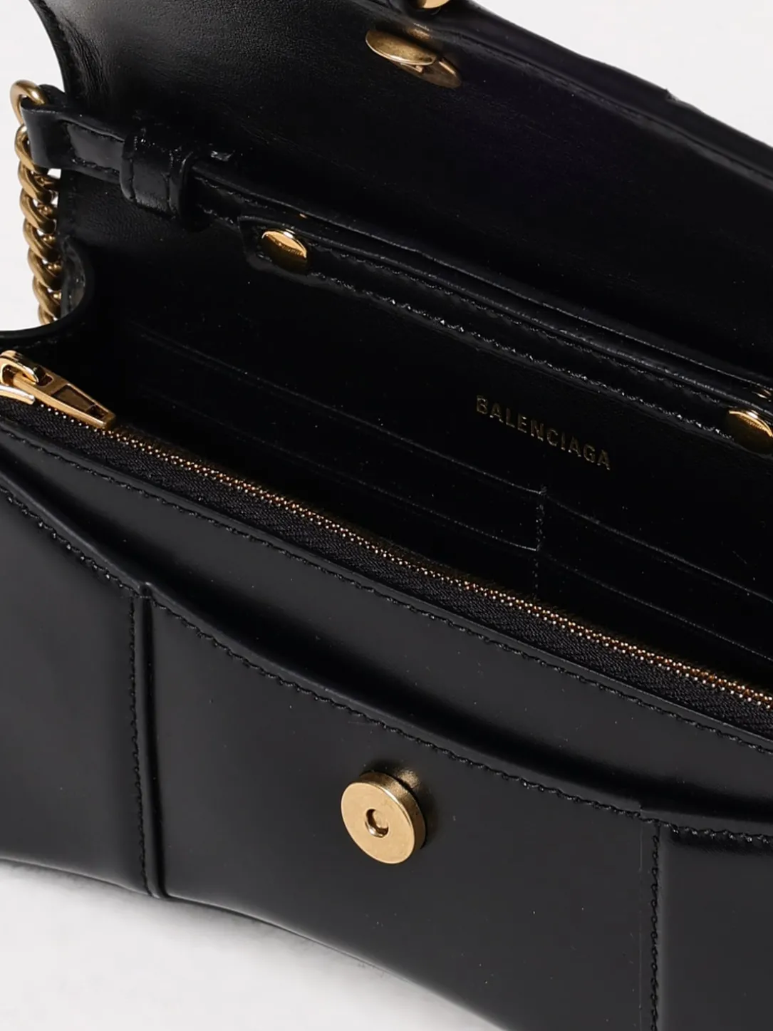 Borsa wallet Hourglass Balenciaga in pelle