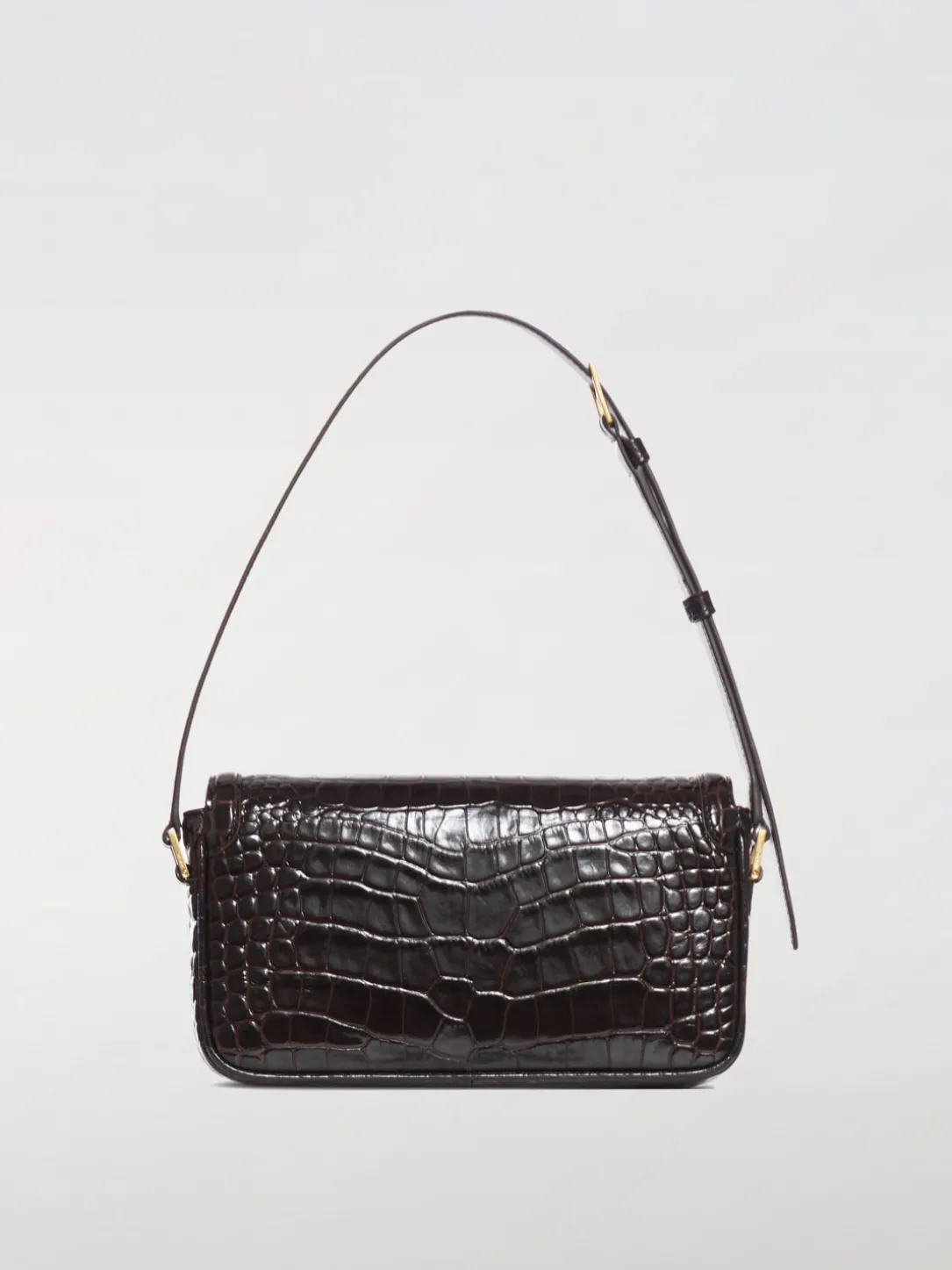 Borsa Wallis E/W Tom Ford in pelle stampa cocco