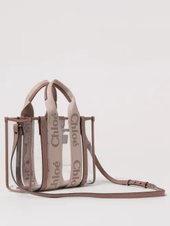 Borsa Woody Chloè in pvc e pelle