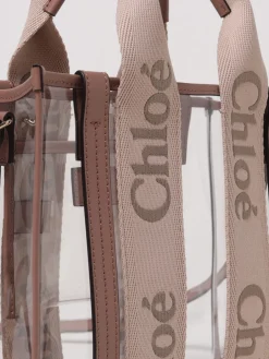 Borsa Woody Chloè in pvc e pelle