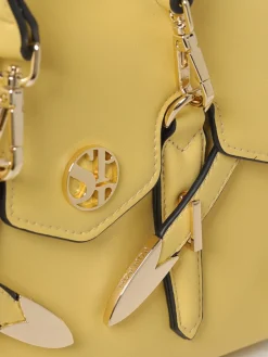 Borsa Yalis Secret Pon-Pon in pelle sintetica