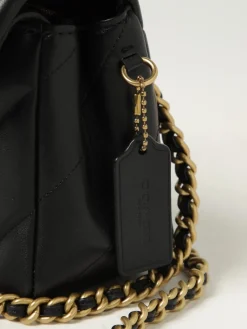 Borsa Zoe Coach in nappa matelassè