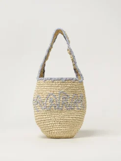 Borse a spalla Nassa piccola in rafia Marni