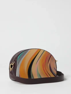 Borse a tracolla in pelle di vitello stampata Paul Smith
