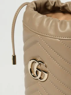 Borse GG Marmont Gucci in pelle chevron matelassè