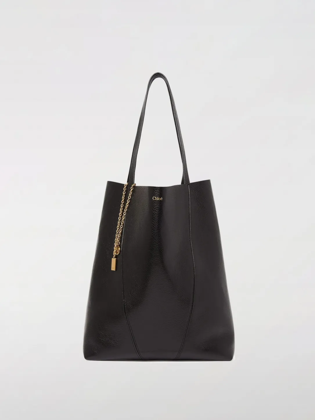 Borse Tote Spin grande Chloé in pelle