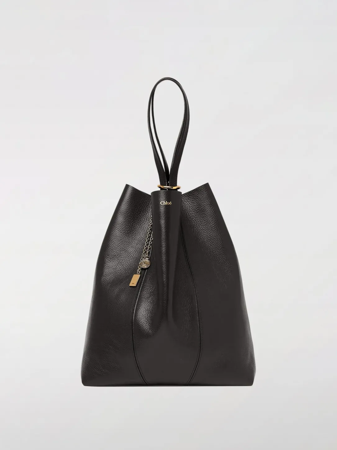 Borse Tote Spin grande Chloé in pelle