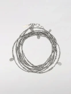 Bracciale Brunello Cucinelli in argento 925 ed ematite