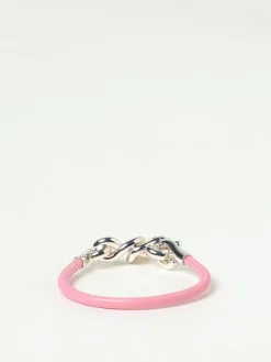 Bracciale Loop Bottega Veneta in pelle ed argento 925