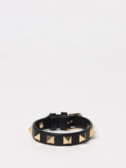 Bracciale Rockstud Valentino Garavani in pelle a grana