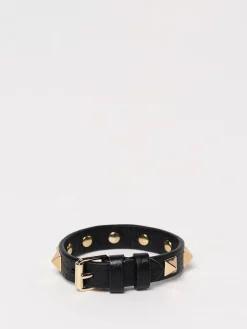 Bracciale Rockstud Valentino Garavani in pelle a grana