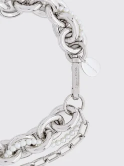 Bracciale Simone Rocha in ottone con perle sintetiche