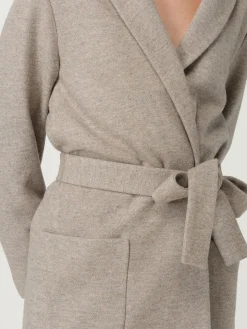 Caban a vestaglia Fabiana Filippi in lana vergine e cashmere