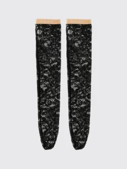 Calze Chez Valentino in pizzo stretch