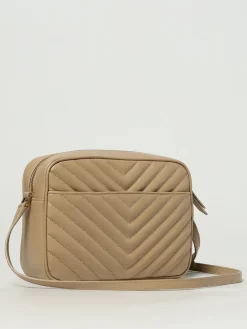 Camera bag Lou Saint Laurent in pelle trapuntata chevron