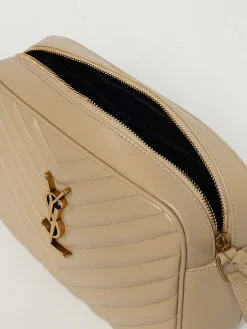 Camera bag Lou Saint Laurent in pelle trapuntata chevron