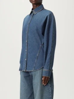 Camicia AlaÏa in denim di cotone