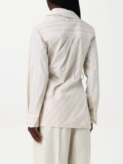 Camicia asimmetrica Jacquemus in cotone a righe