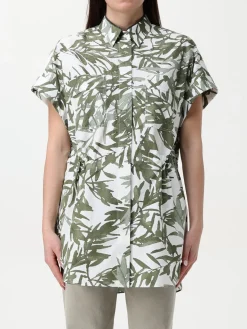 Camicia Brunello Cucinelli in cotone stampato