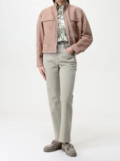 Camicia Brunello Cucinelli in cotone stampato