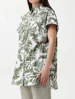 Camicia Brunello Cucinelli in cotone stampato