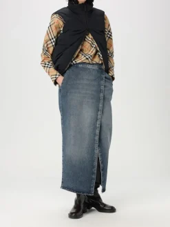 Camicia Burberry in cotone con stampa Vintage Check