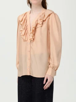 Camicia Chloé in seta con rouches