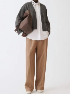 Camicia classica Fabiana Filippi in cotone con strass