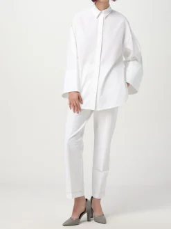 Camicia classica Max Mara in popeline di cotone