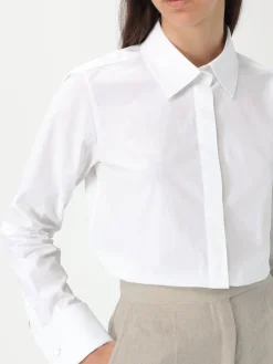Camicia classica Max Mara in cotone stretch