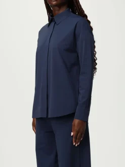 Camicia classica MM Max Mara in tessuto tecnico