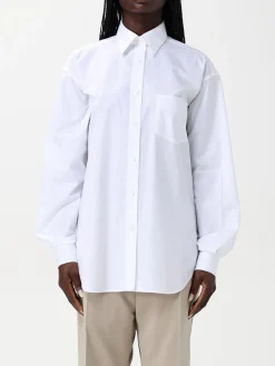 Camicia classica Moschino Couture in cotone stretch