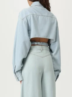Camicia di jeans crop Simona Corsellini