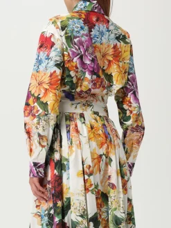 Camicia Dolce & Gabbana in cotone con stampa floreale